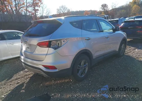 2017 Hyundai Santa Fe Sport 2.4L from USA, damaged, VIN 5XYZU3LB1HG400844